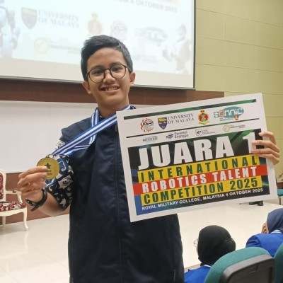 Go Internasional! Tim Robotik MTsN 3 Jakarta Boyong 3 Juara Sekaligus di Malaysia