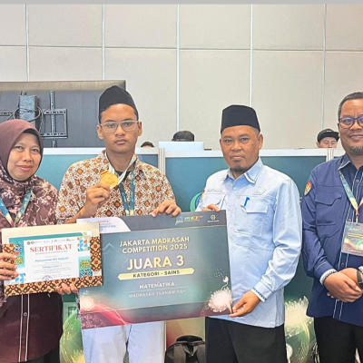 Kasi Pendis Kemenag Kepulauan Seribu Bangga! Siswa MTsN 26 Raih Perunggu di Ajang JMC 2025
