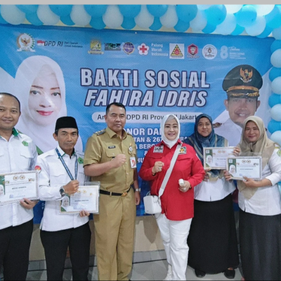 ASN Kemenag Kepulauan Seribu Ikut Donor Darah Bersama Fahira Idris dan PMI