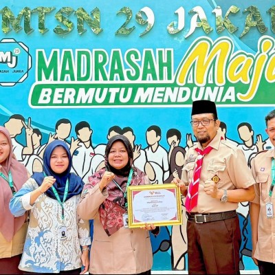 MTsN 29 Jakarta Timur Raih Juara 2 Pengelolaan Website Madrasah pada Peringatan HUT ke-80 Kemerdekaan RI Tahun 2025