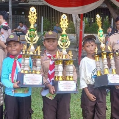 MIN 17 Kepulauan Seribu Raih Prestasi di Jambore Cabang Pramuka 2025