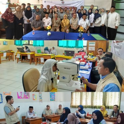 MIN 5 Jakarta dan IROPIN Gelar Pemeriksaan Mata dan Donasi Kacamata Gratis untuk Siswa