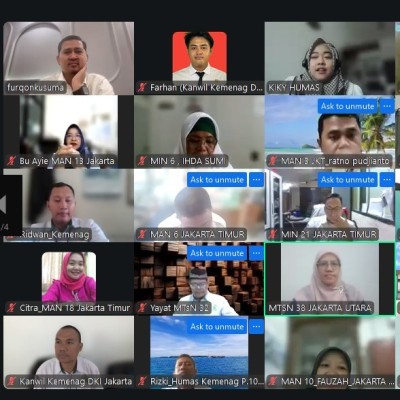 Ratusan PIC Humas DKI Ikuti Sosialisasi Desain Publikasi Kemenag