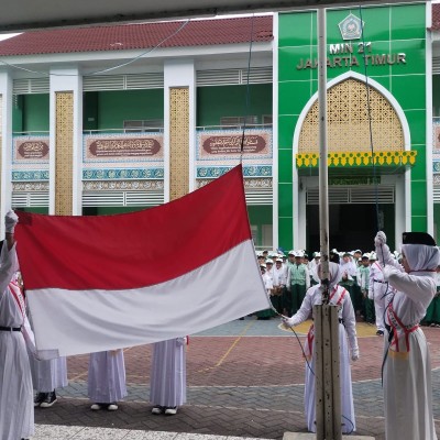 Gelorakan Semangat Sumpah Pemuda, MIN 21 Jakarta Timur Siapkan Generasi Emas 2045