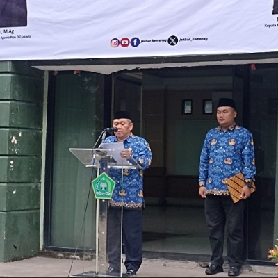 Kemenag Jakarta Barat Gelar Upacara Peringatan Hari Sumpah Pemuda ke-97