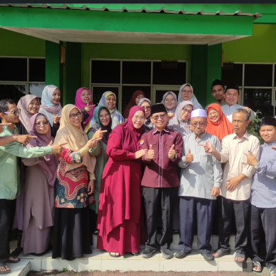 MTsN 37 Jakarta Gelar Apel Pelepasan Purna Tugas Kepala Madrasah Ahmad Rifa’i