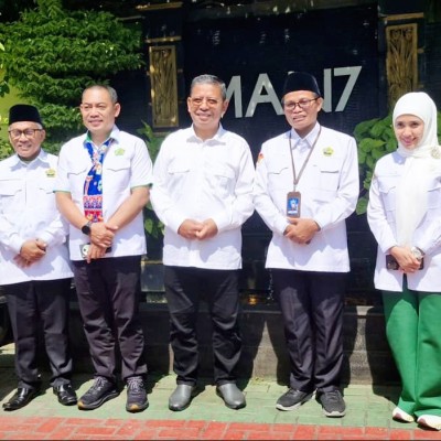 Monitoring Pelaksanaan TKA Hari Pertama di MAN 7 Jakarta