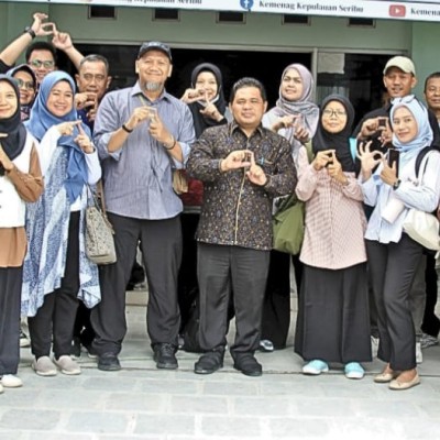 Kanwil Kemenag DKI Jakarta Lakukan Monitoring Aset PLHUT di Kepulauan Seribu