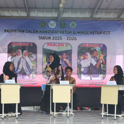 Debat Terbuka Calon Ketua dan Wakil Ketua OSIS MTs Negeri 17 Jakarta Ajarkan Nilai Demokrasi