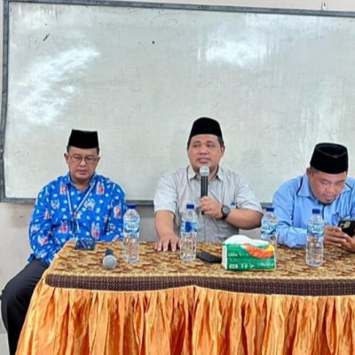 Kepala Kemenag Kepulauan Seribu Beri Pembinaan Guru di MTsN 26 Pulau Tidung