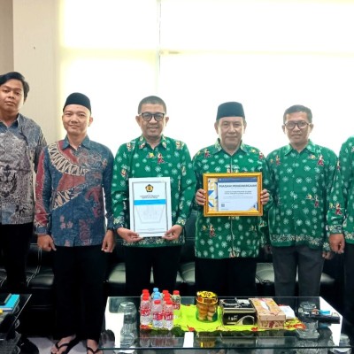 Kankemenag Jakarta Utara Raih Penghargaan Satuan Kinerja Terbaik I Nilai IKPA Semester I Tahun 2025