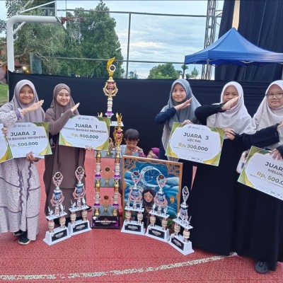 Santriwati IBS MTsN 6 Jakarta Sabet Juara Umum di My Fest 2025