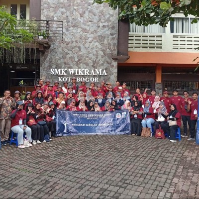 Guru MTsN 26 Kepulauan Seribu Ikuti Program Sekolah Adiwiyata Ke SMK Wikrama Bogor