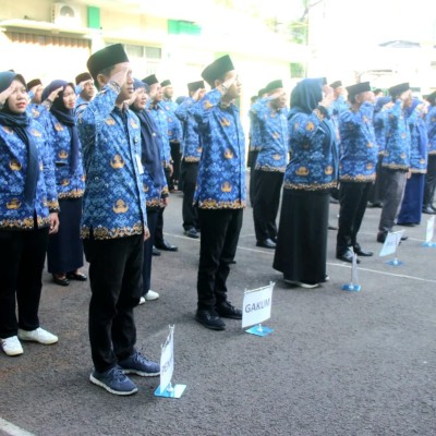 Kakankemenag Jakarta Utara Tegaskan Komitmen ASN terhadap NKRI dan Disiplin Kerja