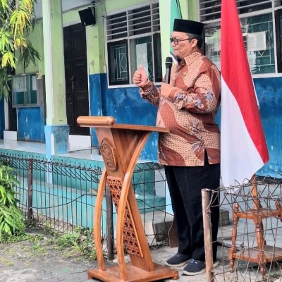 Kasi Penmad Pimpin Upacara Hari Guru Nasional Di Yayasan Pendidikan Islam Ar-Rasyidiyyah
