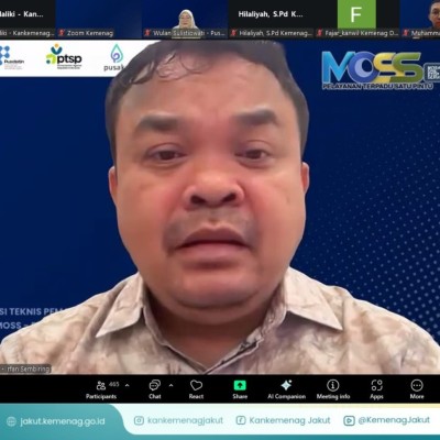 Kemenag Perkuat Transformasi Digital, Pusdatin RI Sosialisasikan Sistem Layanan PTSP Terintegrasi