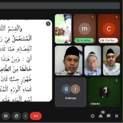 KUA Kepulauan Seribu Selatan Gelar Ngaji Fathul Qarib dan Konsultasi Agama Secara Daring