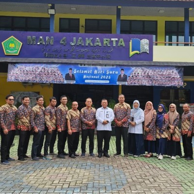 MAN 4 Jakarta Terima Kunjungan Studi Tiru dari MAN 1 Sukabumi