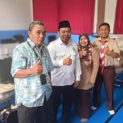 Kemenag Kepulauan Seribu Lakukan Monitoring Literasi Dasar di SDN Pulau Harapan 01 Pagi