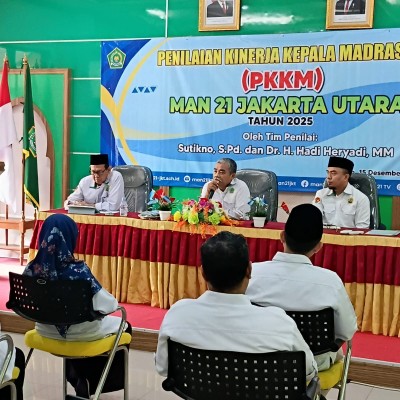 Penilaian Kinerja Kepala Madrasah MAN 21 Jakarta Tahun 2025