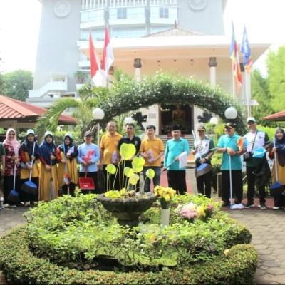 Gerakan Rumah Ibadah Bersih dan Hijau Semarakkan HAB Kemenag Ke-80