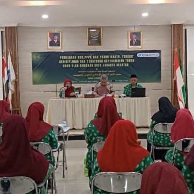 Perkokoh Kedisiplinan, Kemenag Jaksel Gelar Pembinaan Pegawai di MTsN 41 Al Azhar Asy Syarif