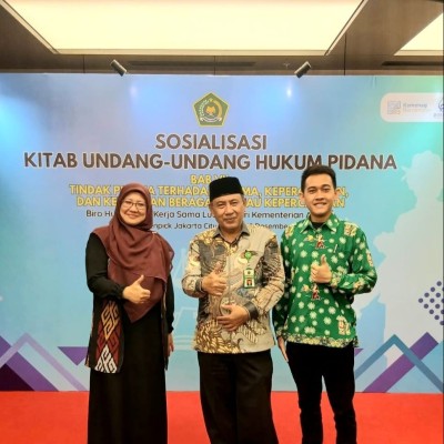 Biro Hukum Dan Kerjasama Luar Negeri Adakan Sosialisasi Kitab Undang-Undang Hukum Pidana