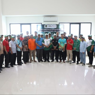 HAB ke-80 Kemenag, Guru MAN 22 Jakarta Tampil Terbaik di Lomba Catur Kanwil DKI