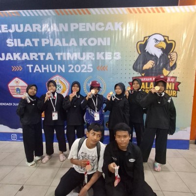 Pesilat MAN 22 Jakarta Raih Empat Medali di Kejuaraan Pencak Silat KONI Jakarta Timur III