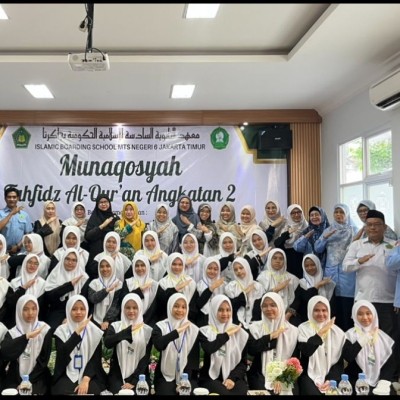 IBS MTsN 6 Jakarta Gelar Munaqosah Angkatan II Bekerja Sama dengan LPMQ Kemenag RI