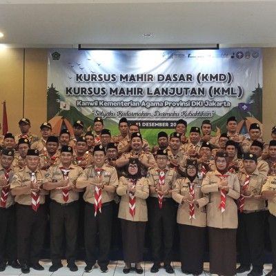 Penutupan KML Pembina Pramuka, Kabid Penmad : dorong peningkatan potensi dan kompetensi para kakak pembina