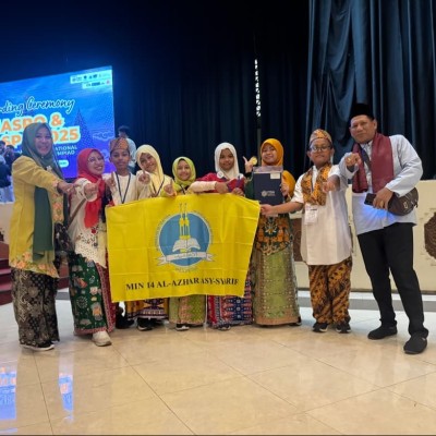 Siswa MIN 14 Al-Azhar Asy-Syarif Raih Gold Medal I2ASPO 2025