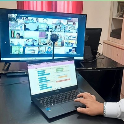 Kepala Kemenag Kepulauan Seribu Ikuti Zoom Submit Serentak PMPZI, Perkuat Komitmen ZI Menuju WBK/WBBM