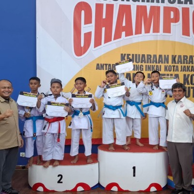 Siswa MIN 20 Jakarta Borong Prestasi di Kejuaraan Karate KONI Tingkat Kota Jakarta Utara