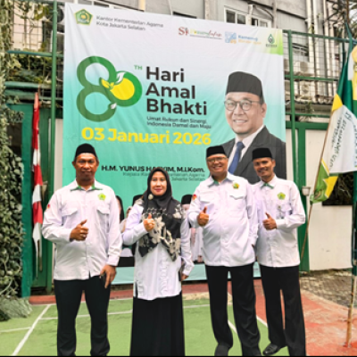 MTsN 3 Jakarta Hadiri Upacara Peringatan HAB ke-80 Kementerian Agama