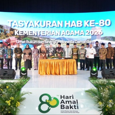 Kemenag Rayakan HAB ke-80 Dengan Sederhana, Dana Difokuskan untuk Korban Bencana