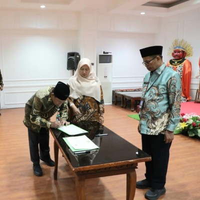 Kakankemenag Mawardi Hadiri Pelantikan Pejabat Eselon 3 Di Lingkungan Kanwil Kemenag Provinsi DKI Jakarta