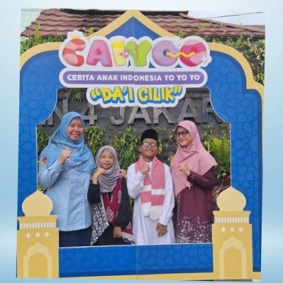 Siswa MIN 9 Jakarta Ikuti Audisi Da’i Cilik Program CAIYOO RTV