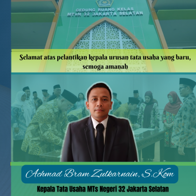 Kemenag DKI Jakarta Lantik Kaur TU MTsN 32 Jakarta