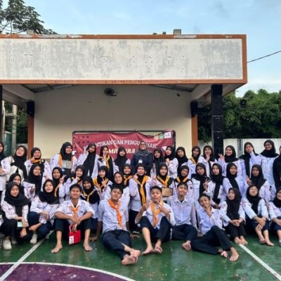 PMR Wira MAN 22 Jakarta Gelar Pelantikan dan Pengukuhan Anggota Baru