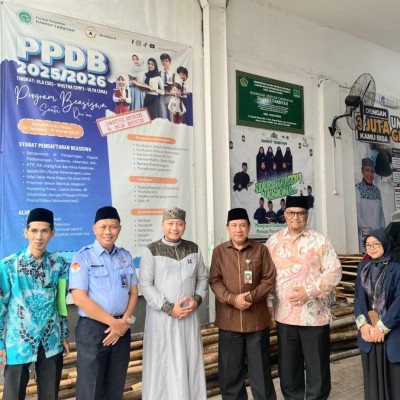 Kunjungi Ponpes Daarut Tarbiyyah, Mawardi : Musibah Adalah Ujian, Semangat Belajar Tidak Boleh Padam