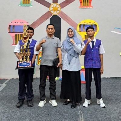 Siswa MTsN 38 Menangkan Kompetisi Water Rocket Tzorfas 2026