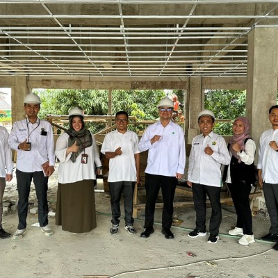 Kawal Akuntabilitas, Inspektur V Kemenag RI Lakukan Pendampingan Proyek SBSN di MTsN 39 Jakarta Utara