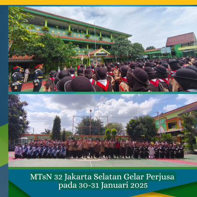 MTsN 32 Jakarta Gelar Perjusa, Perkuat Karakter dan Kepemimpinan Siswa