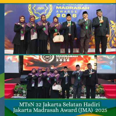 MTsN 32 Jakarta Raih Juara 1 Prestasi Akademik JMA 2026