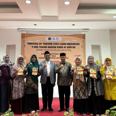 MTsN 37 Jakarta mengikuti TOT guru madrasah 9 Jam faham Bahasa Arab Al Qur'an