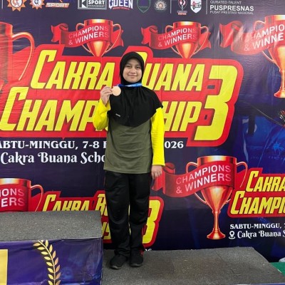 Griselda Siswa Kelas X Asrama MAN 22 Raih Juara 3 CAKRA BUANA Championship 3