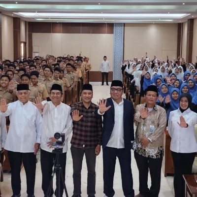 Kemenag Jakarta Selatan dan Densus 88 Gelar Sosialisasi Wawasan Kebangsaan di Pesantren