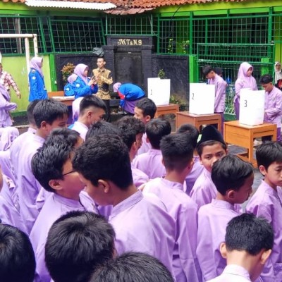 MTsN 9 Jakarta Gelar Pemilihan Ketua OSIS Angkatan 39