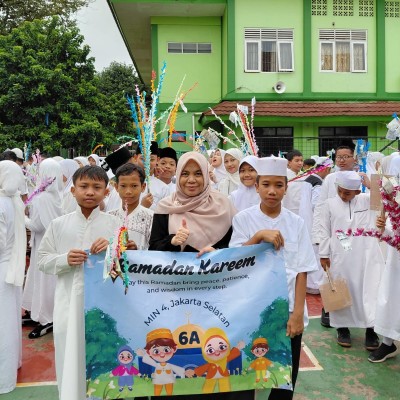 MIN 4 Jakarta Gelar Kirab Ramadhan 1447 H